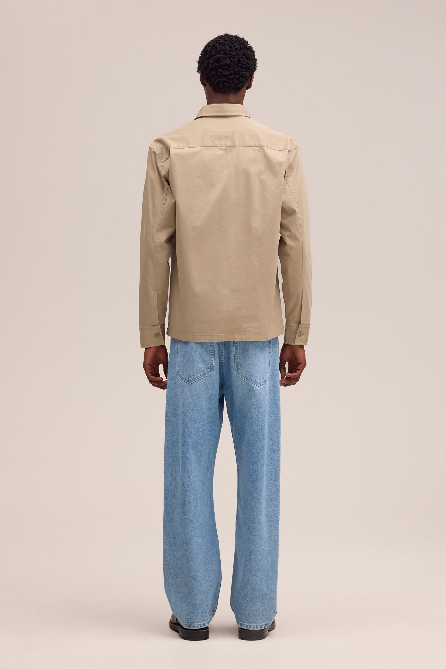 Freddy Cavalry Twill Overshirt - Desert Khaki