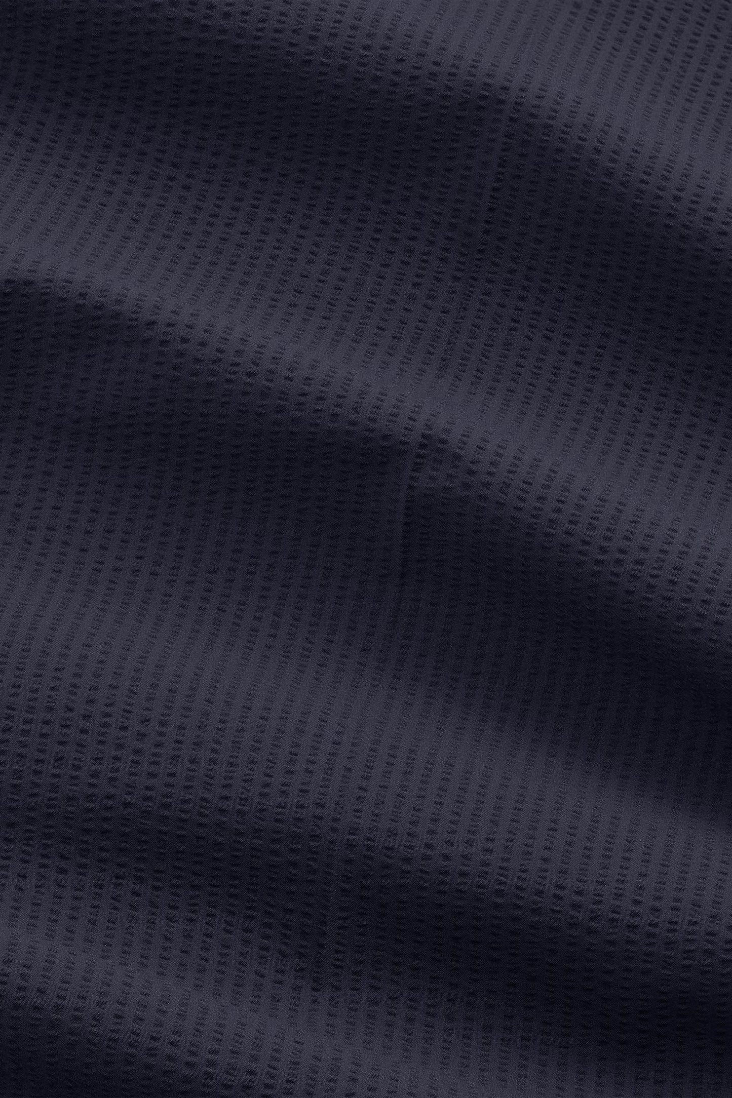 Billie Drawstring Seersucker Regular Fit Trouser - Navy Blue
