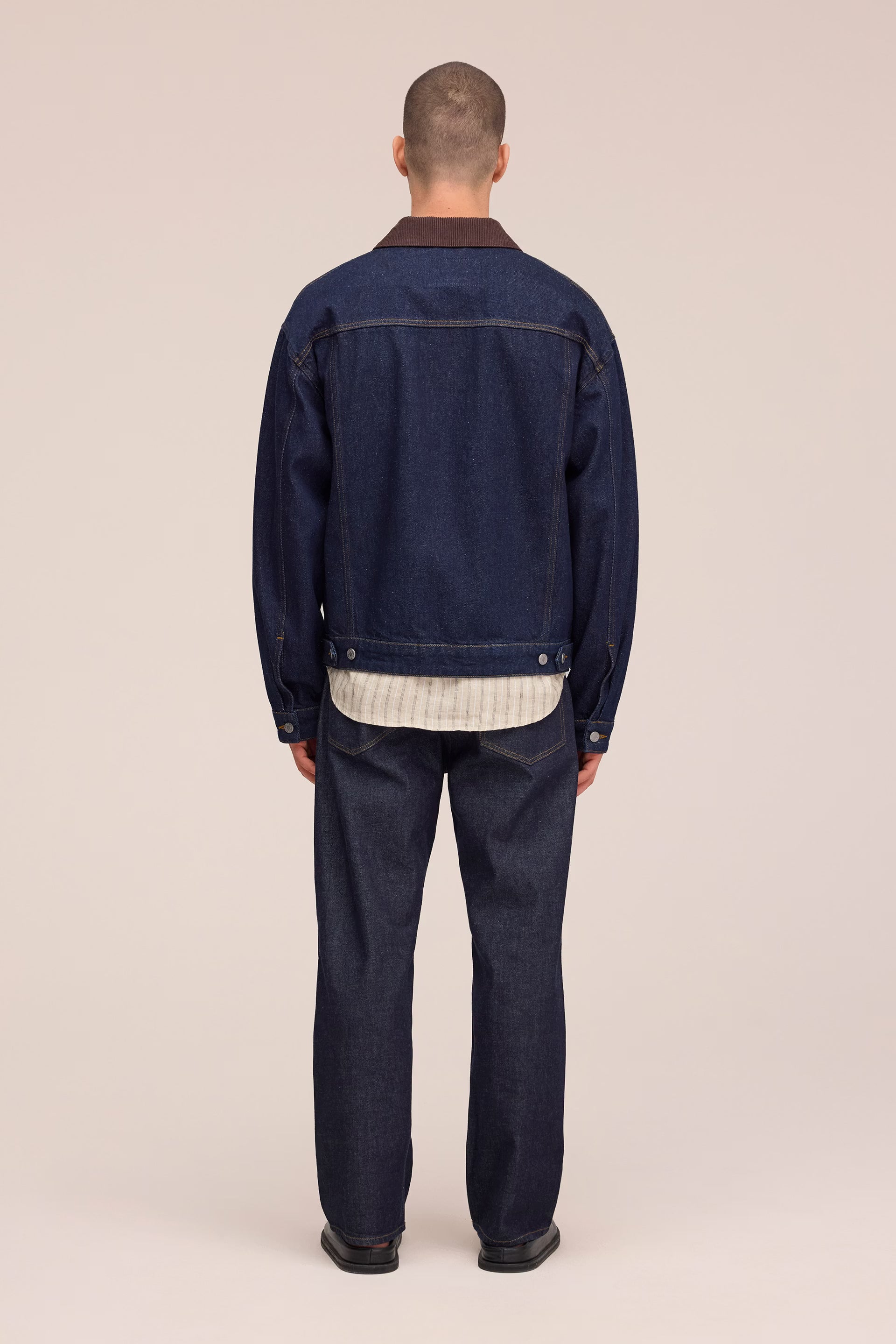 NN07 Roy Rigid Organic Cotton Jacket  - Raw Indigo