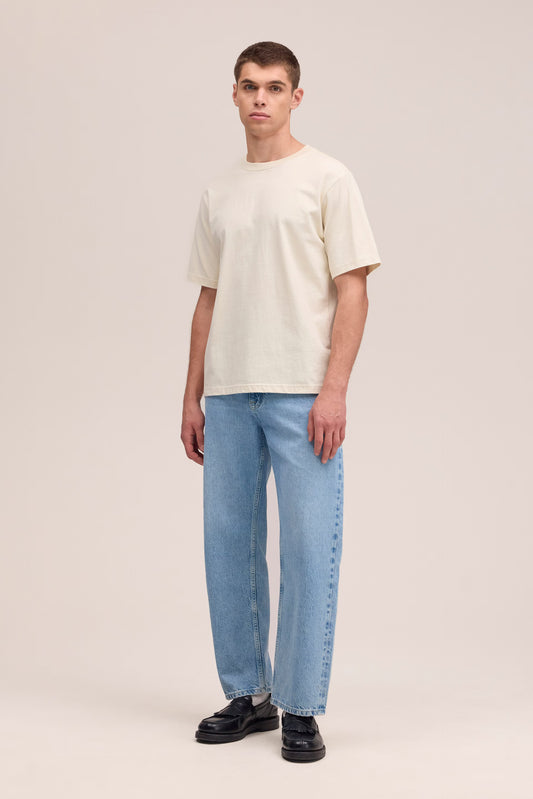 Jett - Water-based Print tee - Ivory