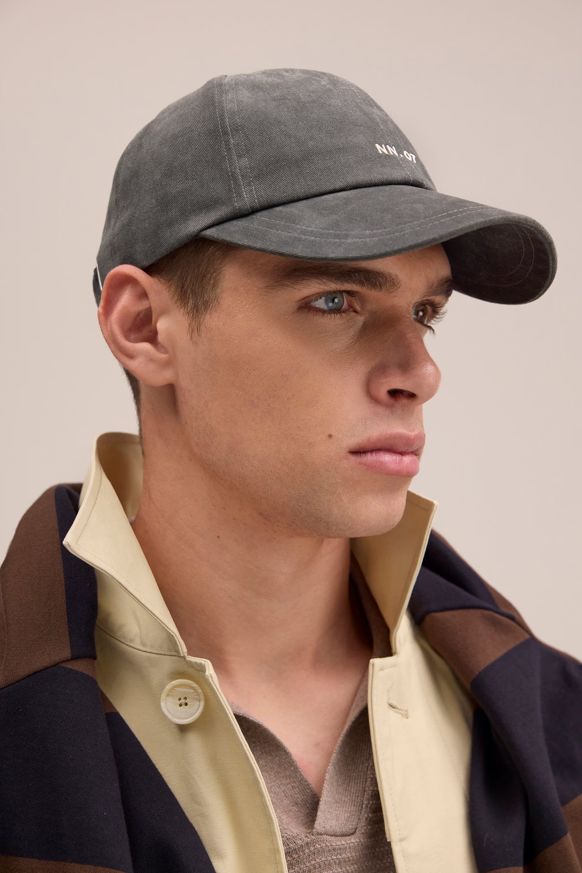 NN07 Cotton - Canvas Cap - Dark Army