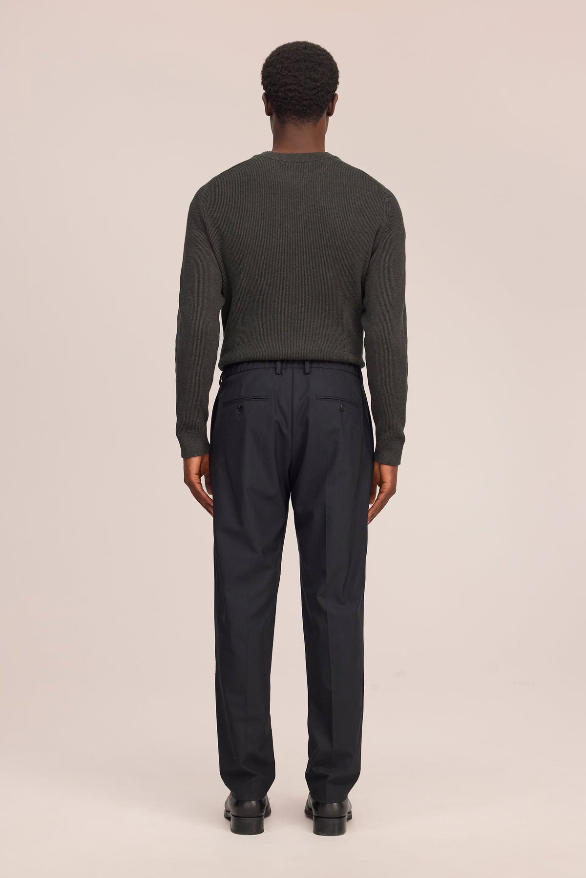 NN07 Brendan Tapered Leg Regular Fit Pant - Black