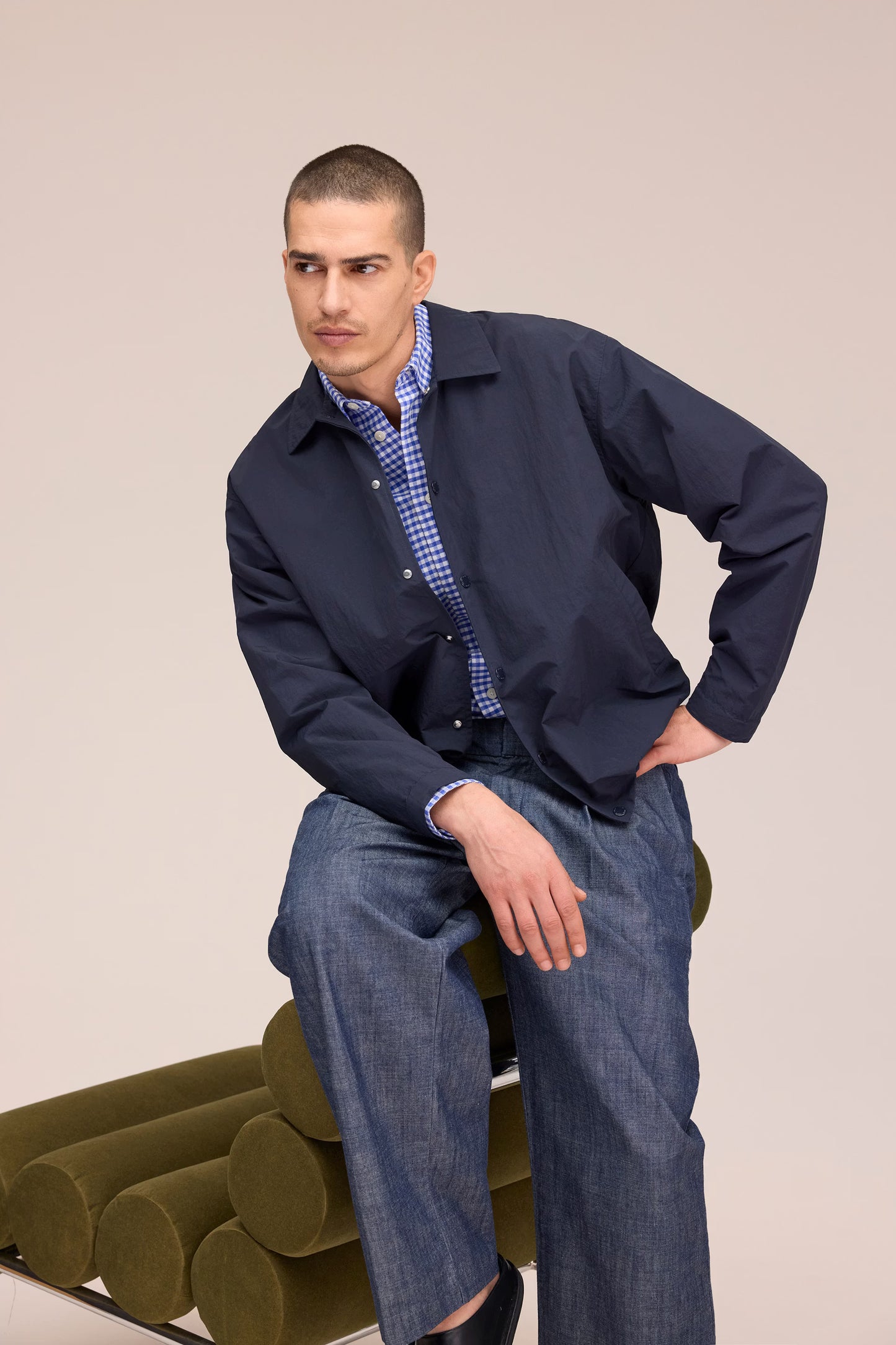 Fenton Water Repellant Jacket - Deep Navy