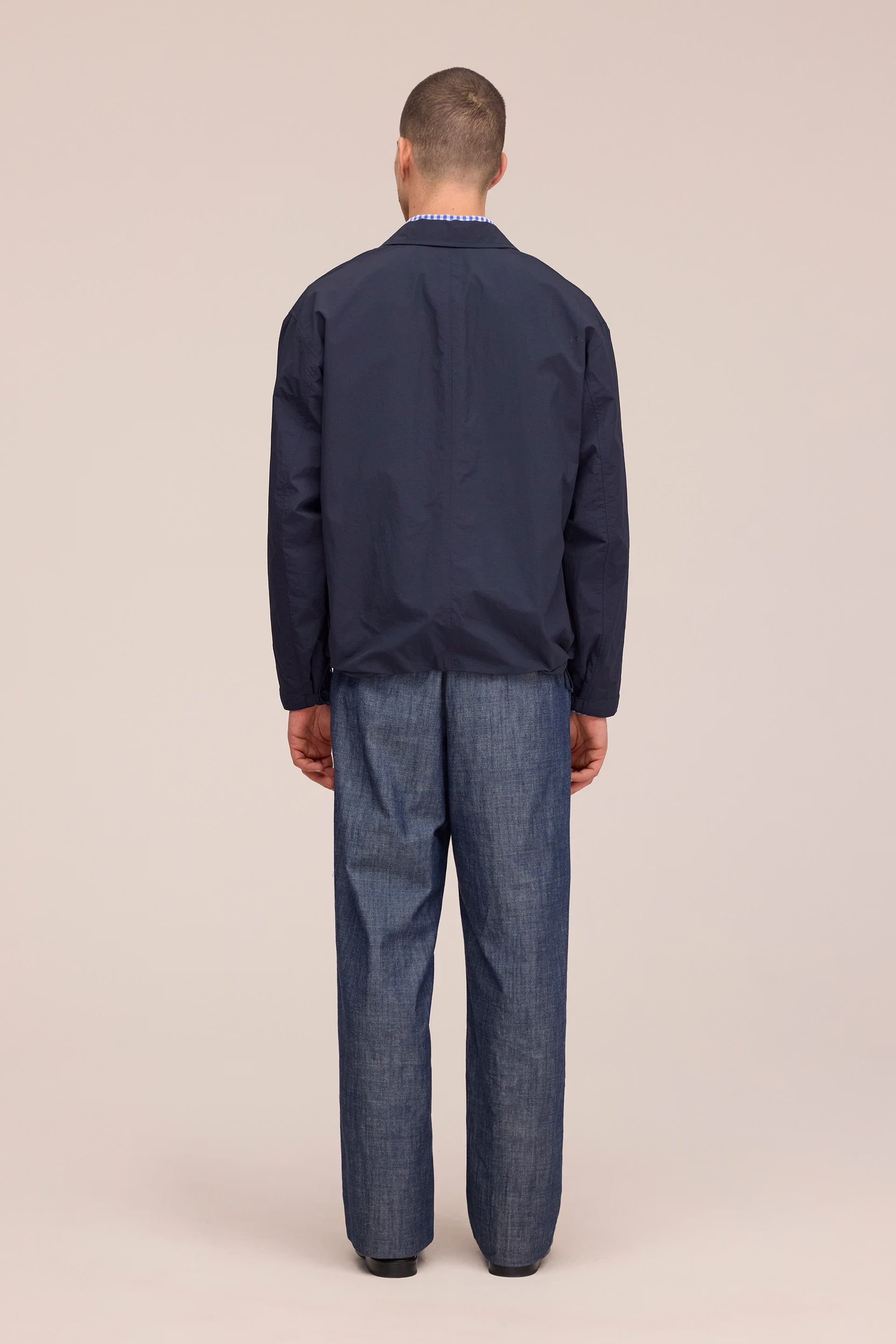 NN07 Fenton Water Repellant Jacket - Deep Navy