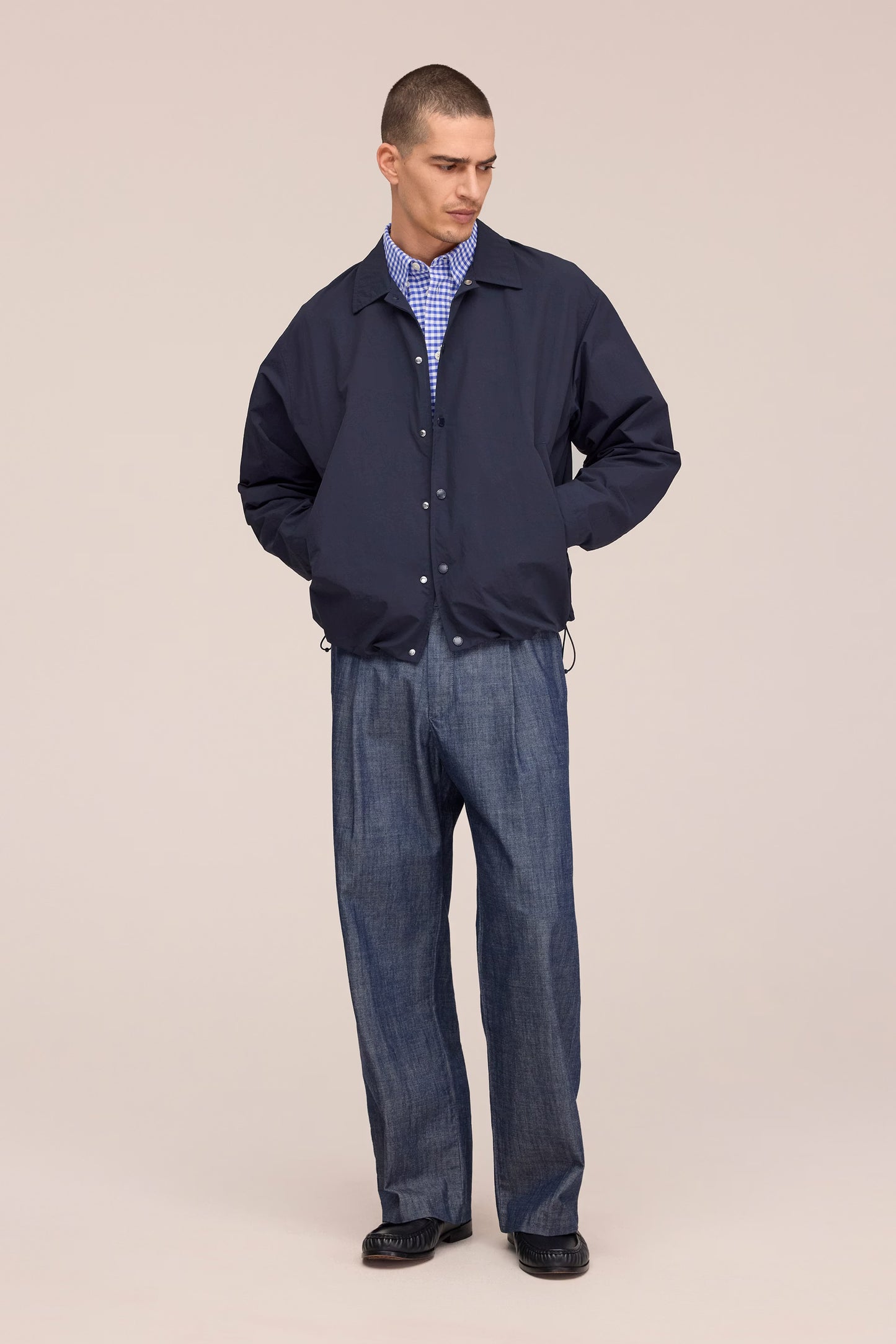 Fenton Water Repellant Jacket - Deep Navy