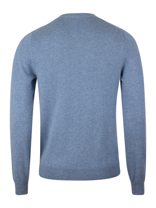 Cashmere Crew Neck - Blue