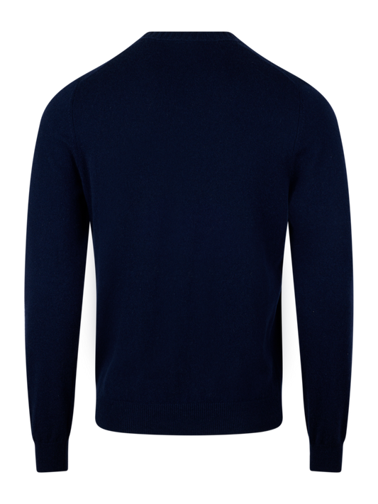 Cashmere Crew Neck - Navy
