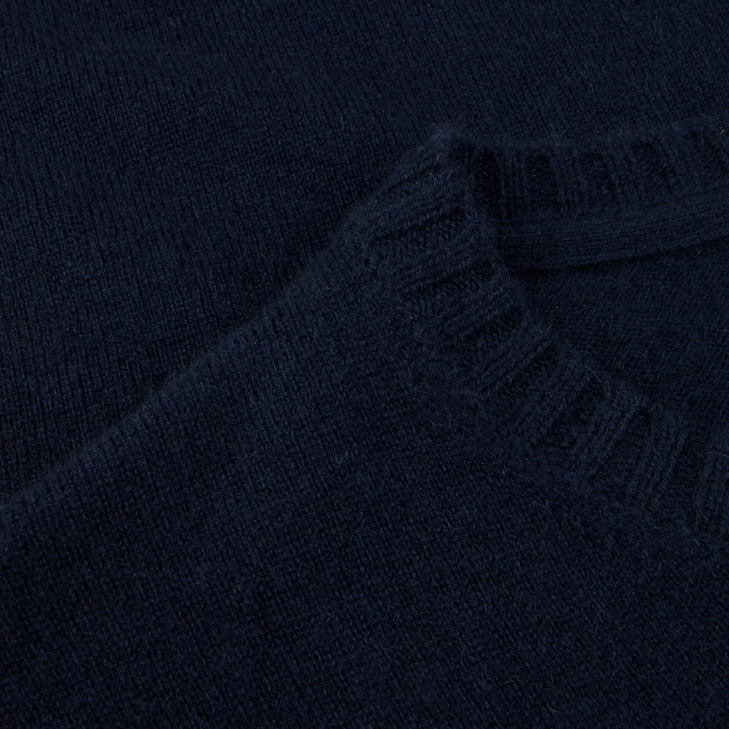 Stenstroms Cashmere Crew Neck - Navy