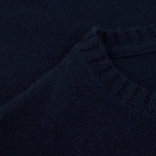 Cashmere Crew Neck - Navy