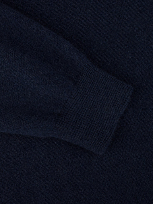 Cashmere Crew Neck - Navy
