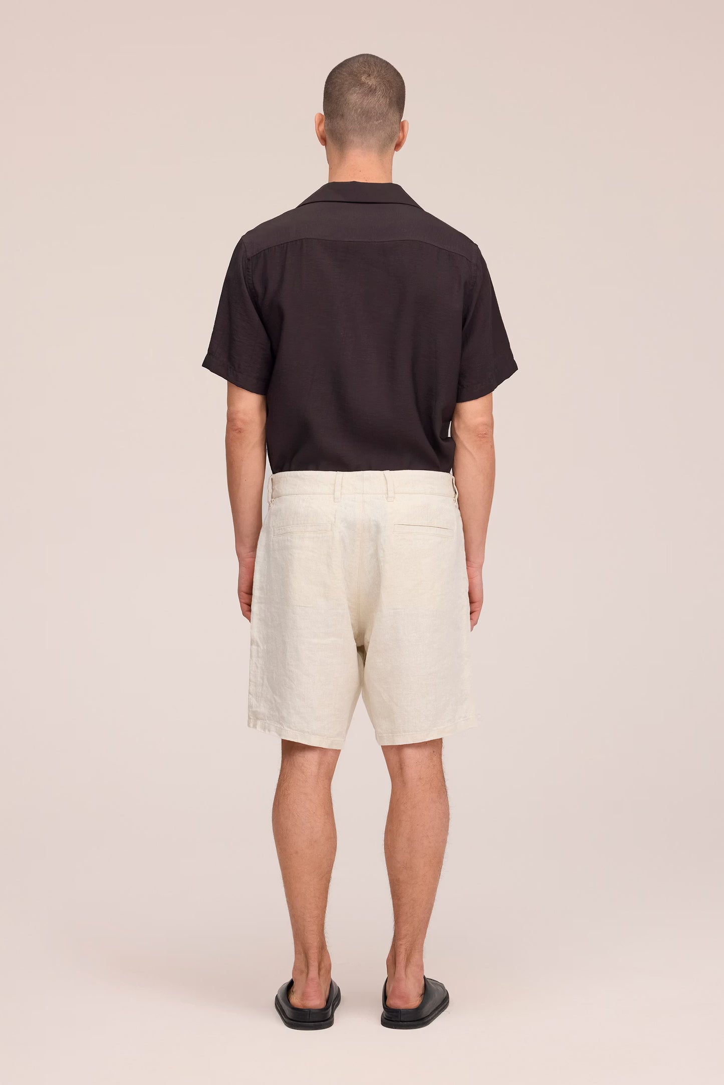 Aden Shorts Linen - Oat