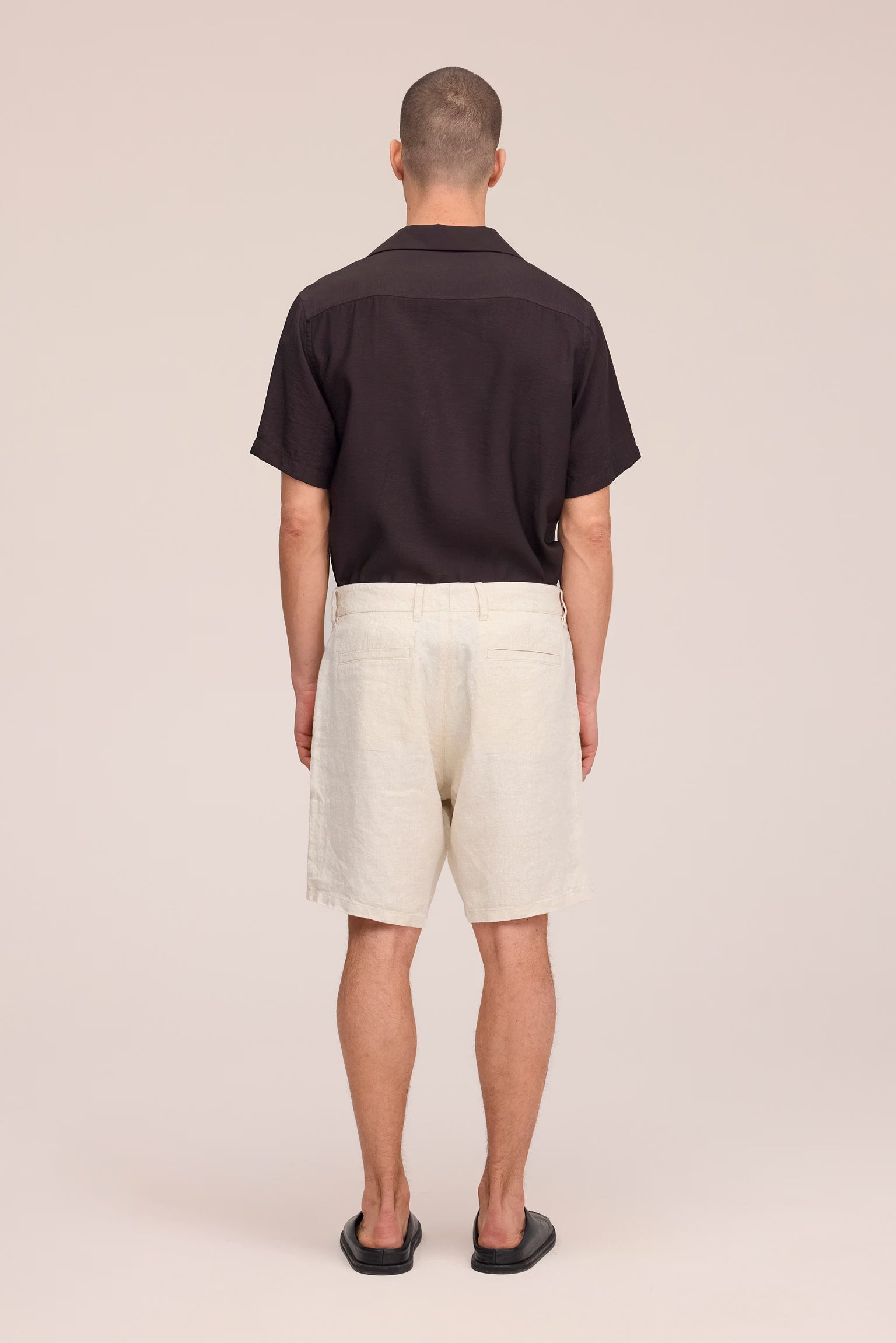 NN07 Aden Shorts Linen - Oat