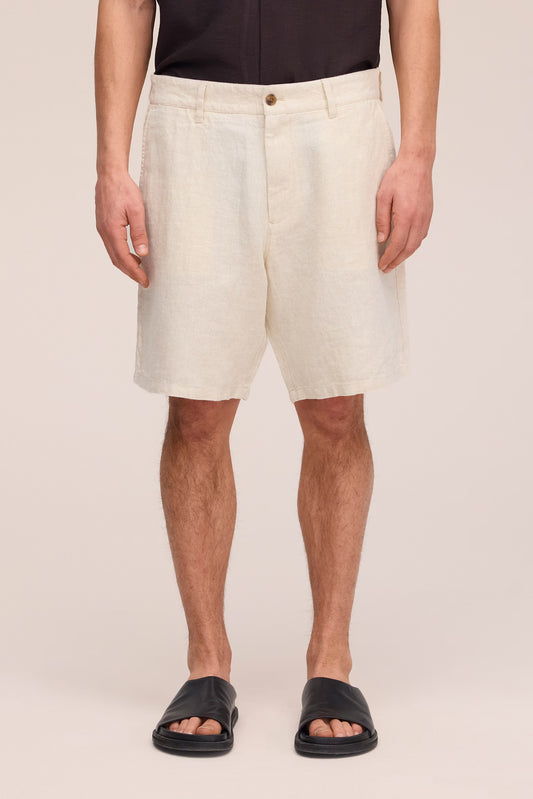 Aden Shorts Linen - Oat