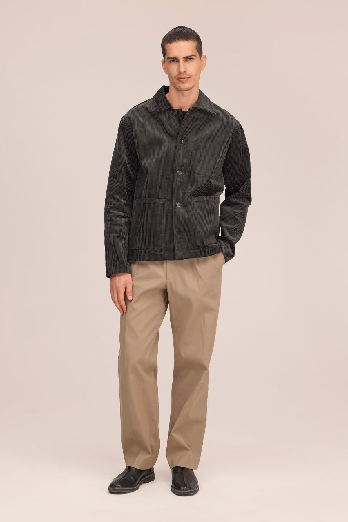 Morgan Hybrid Cotton Jacket - Dark Army