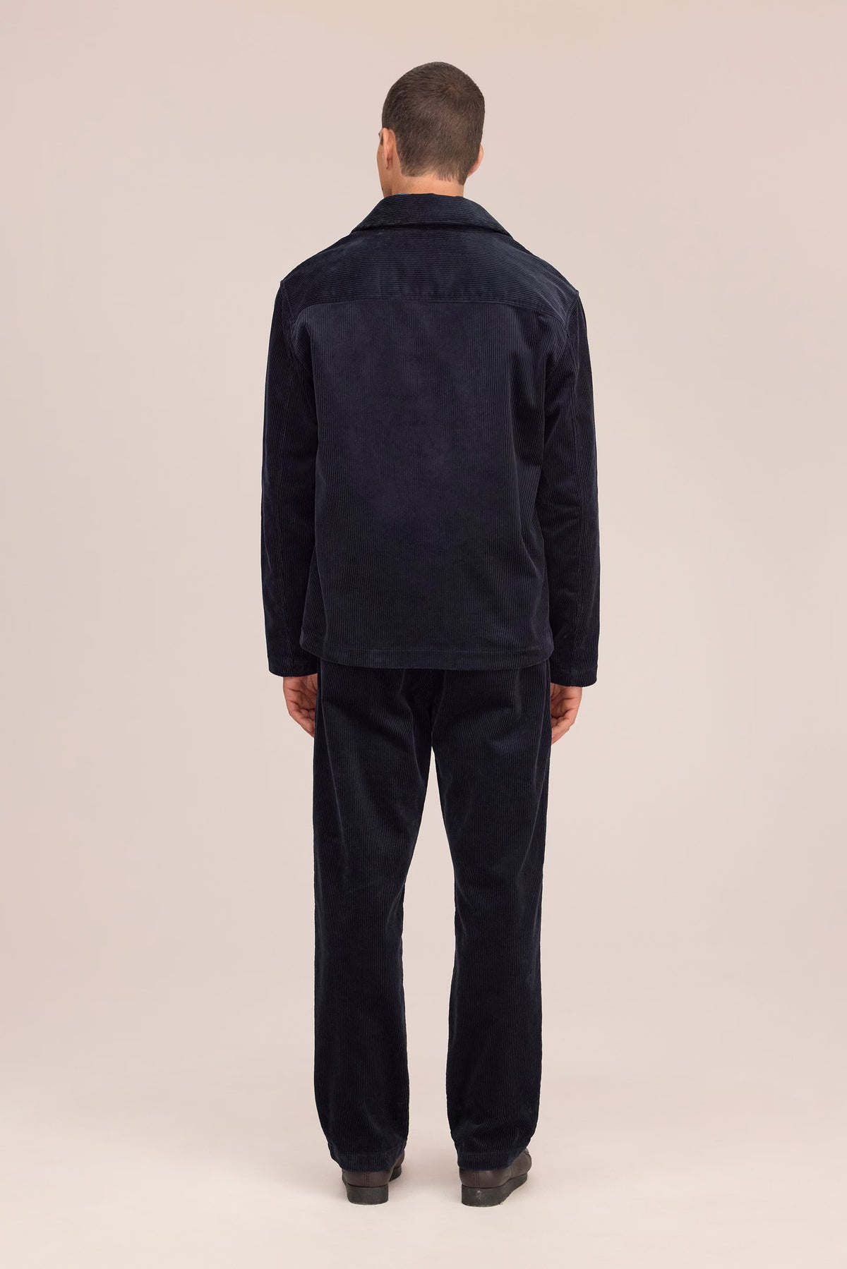 NN07 Morgan Hybrid Cotton Jacket - Marine Navy