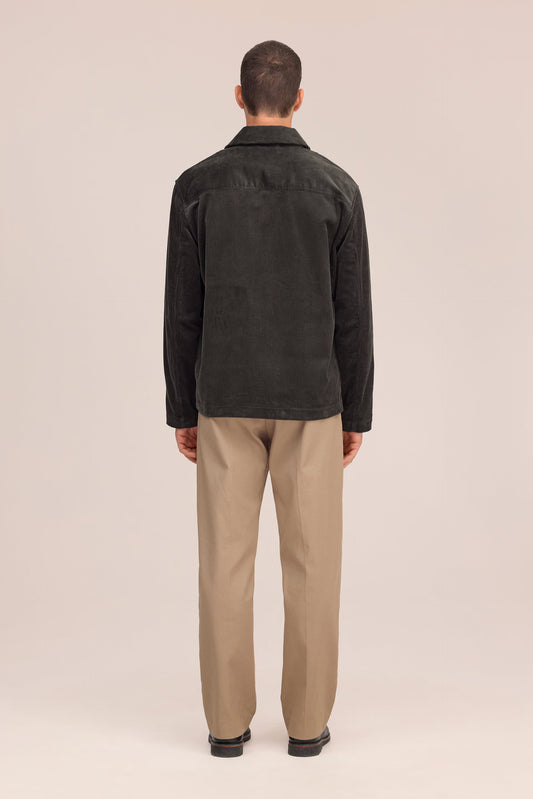 Morgan Hybrid Cotton Jacket - Dark Army