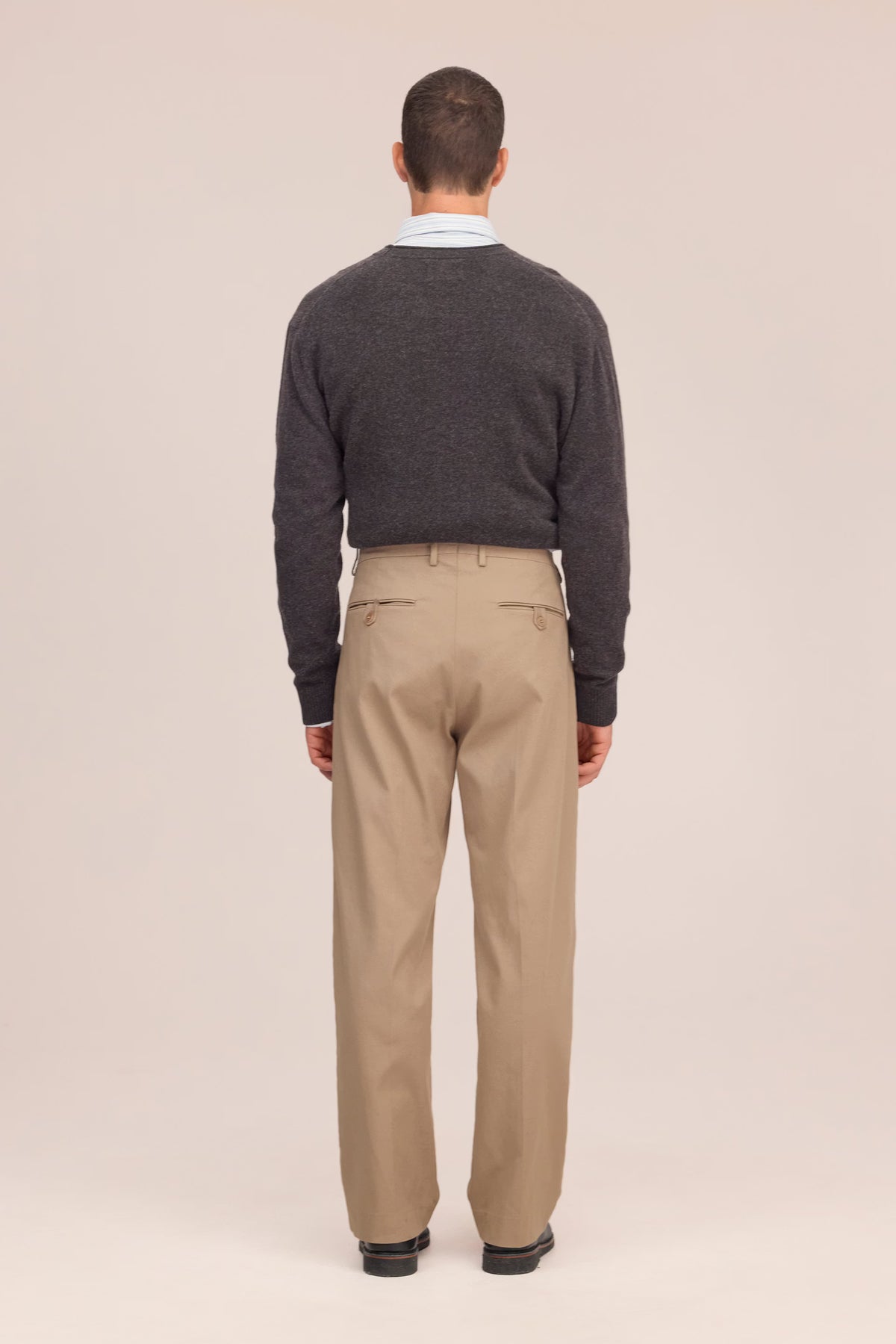 Robin Pleated Trouser - Desert Clay