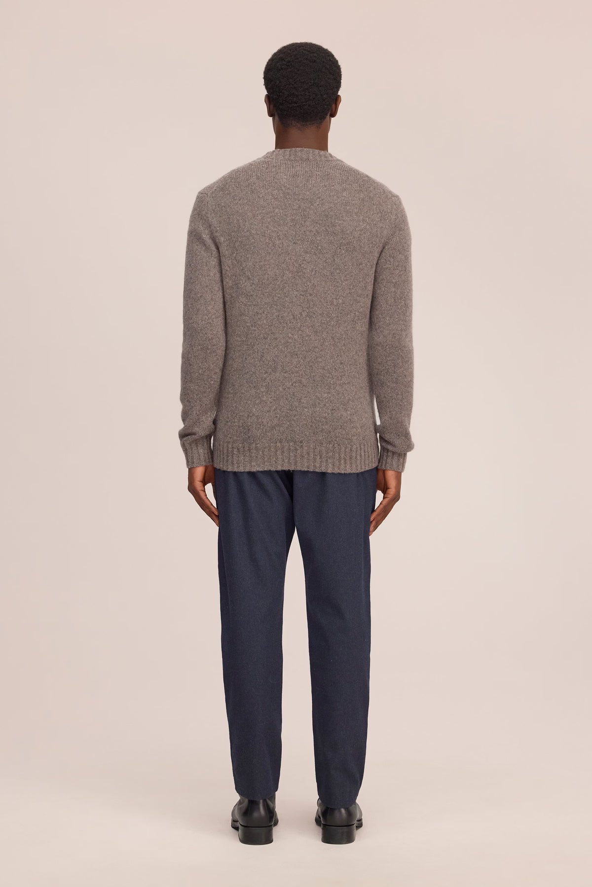 NN07 Lee Lightweight Merino Wool Sweater - Tarmac