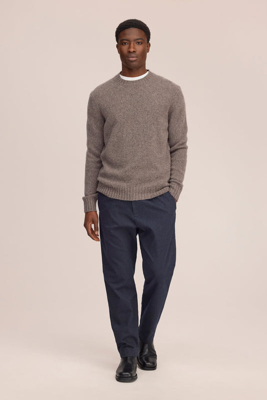 Lee Lightweight Merino Wool Sweater - Tarmac