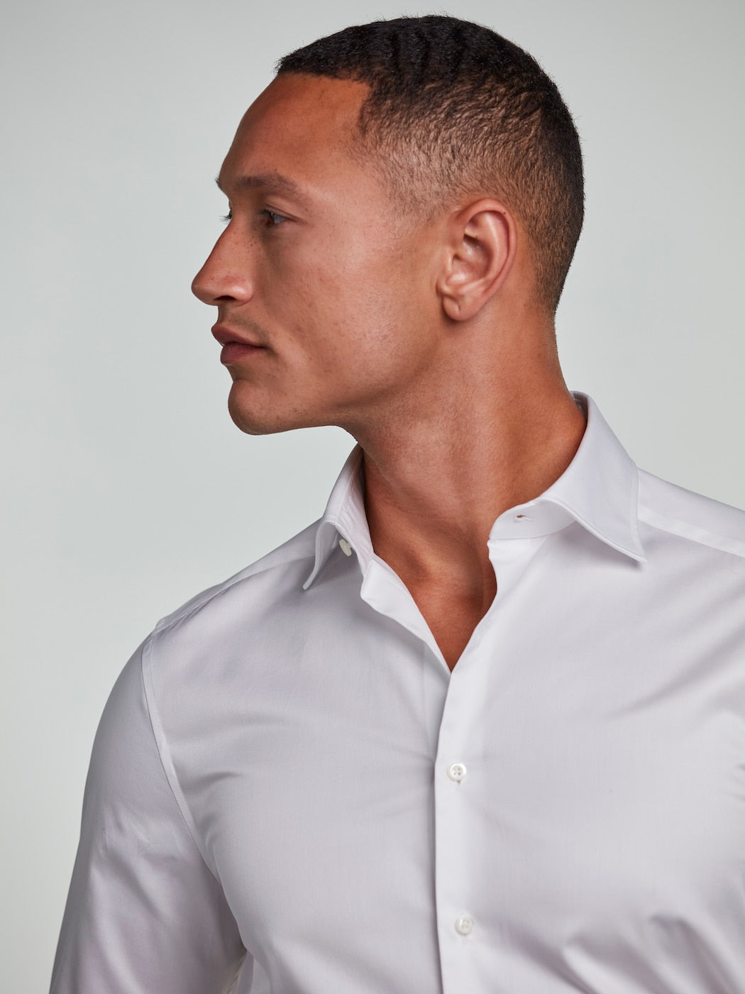 Regular Twill Shirt - White