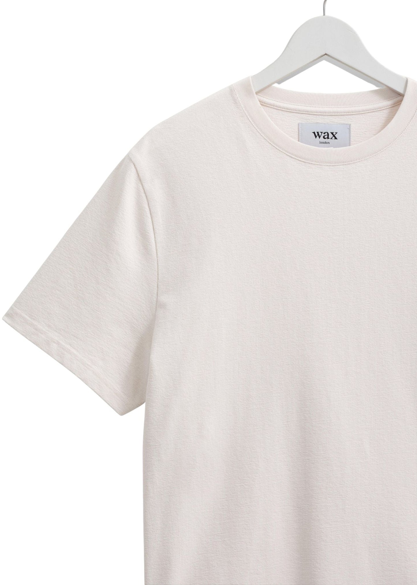 Dean Textured Organic Cotton T-Shirt - Ecru