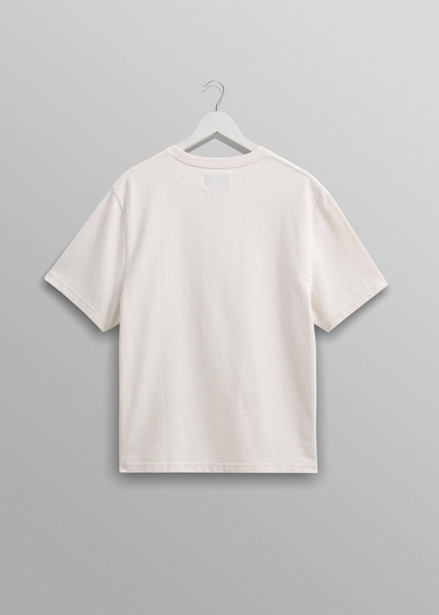 Dean Textured Organic Cotton T-Shirt - Ecru