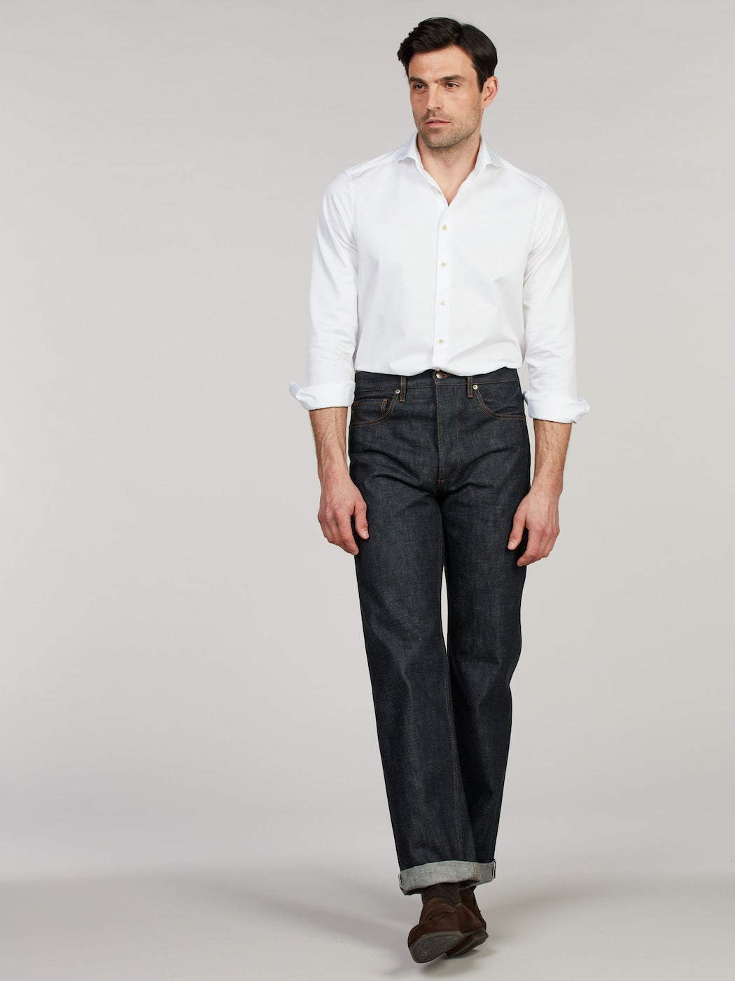 Regular Twill Shirt - White