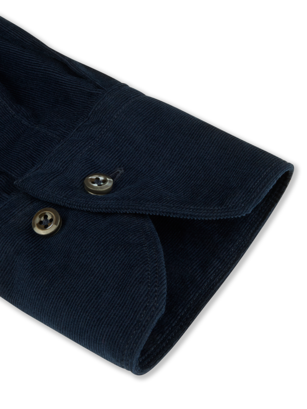 Regular Corduroy Shirt - Navy