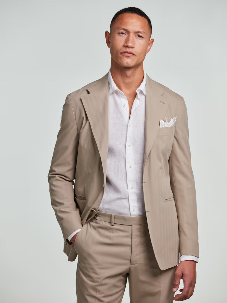 Regular Linen Shirt - White