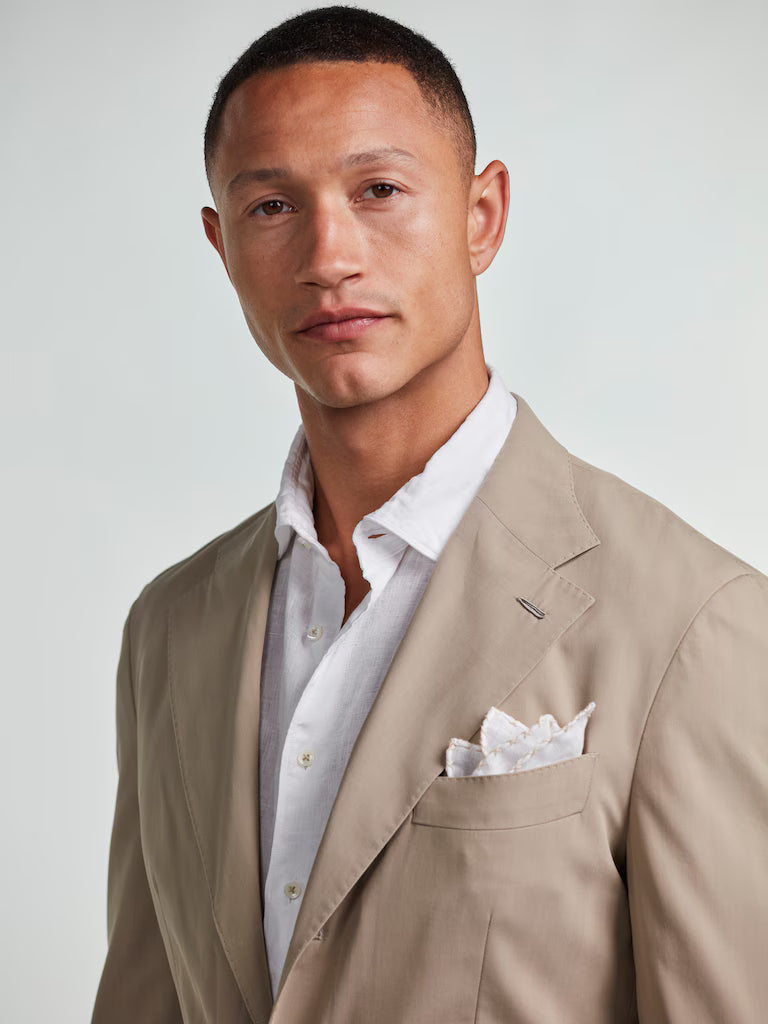 Regular Linen Shirt - White