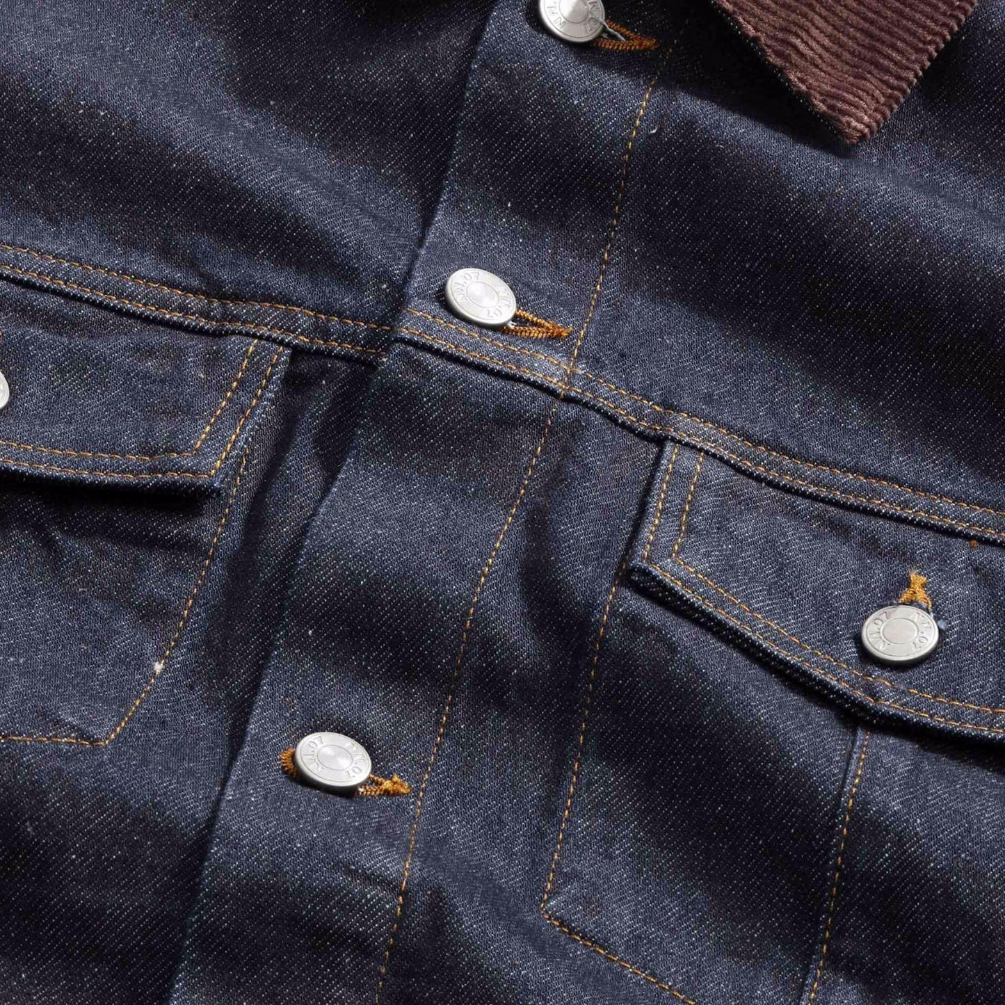 Roy Rigid Organic Cotton Jacket  - Raw Indigo