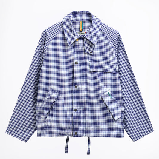 Barbour x Paul Smith Transport Shirt Casual Jacket - Navy/White