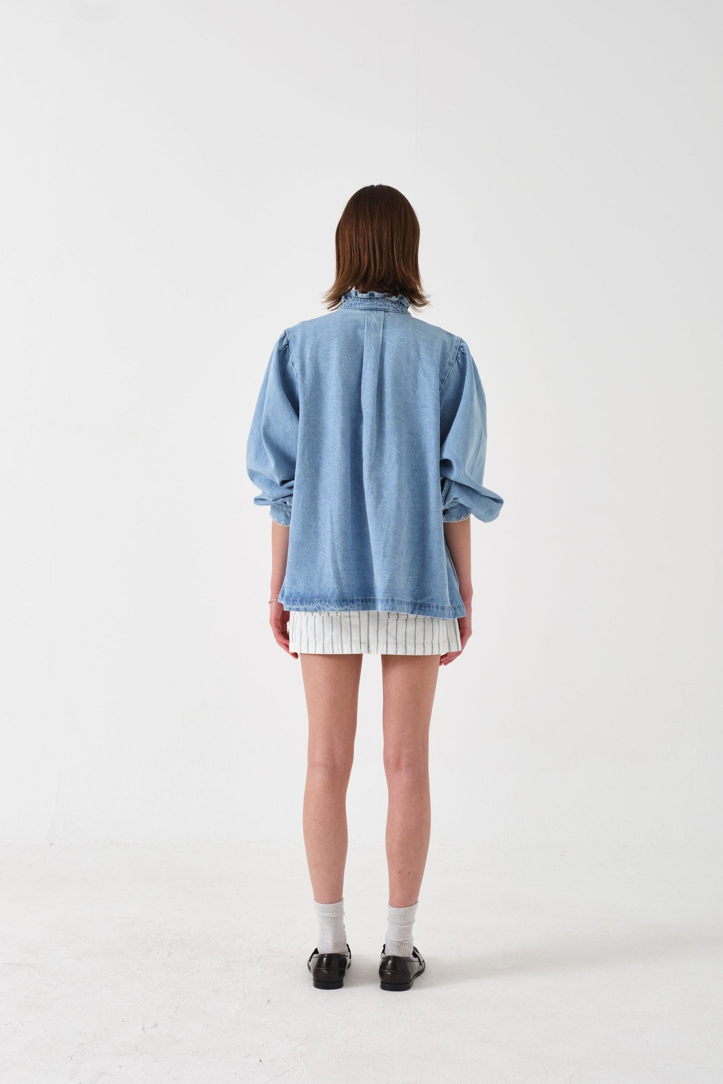 Dana Jacket - Sunbleached Denim