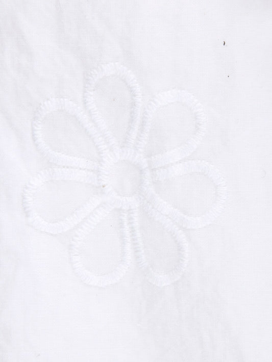Regular Cotton Shirt - White Pattern