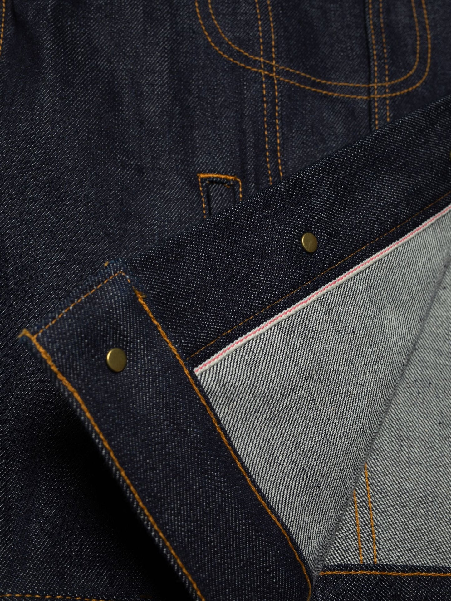 Danny Ace Selvage Denim Jacket - Dry Blue