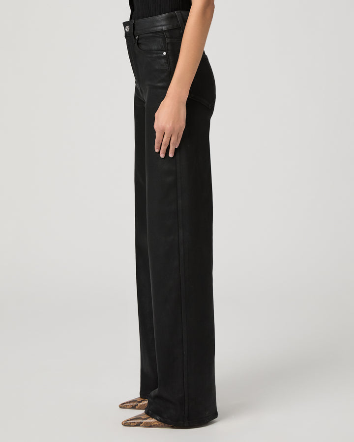 Paige Sasha 32IN Jeans - Black Fog Luxe Coating
