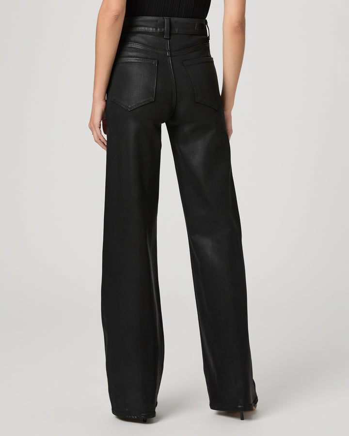 Sasha 32IN Jeans - Black Fog Luxe Coating