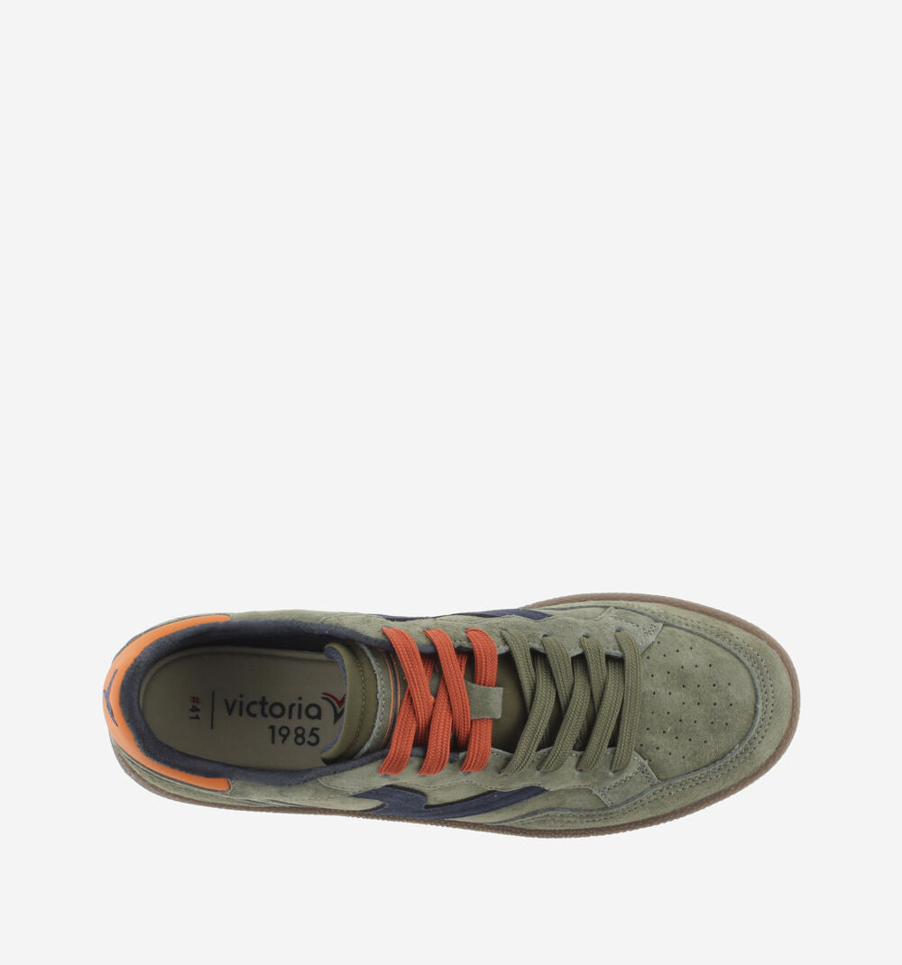 Smash-Suede Sneaker - Khaki
