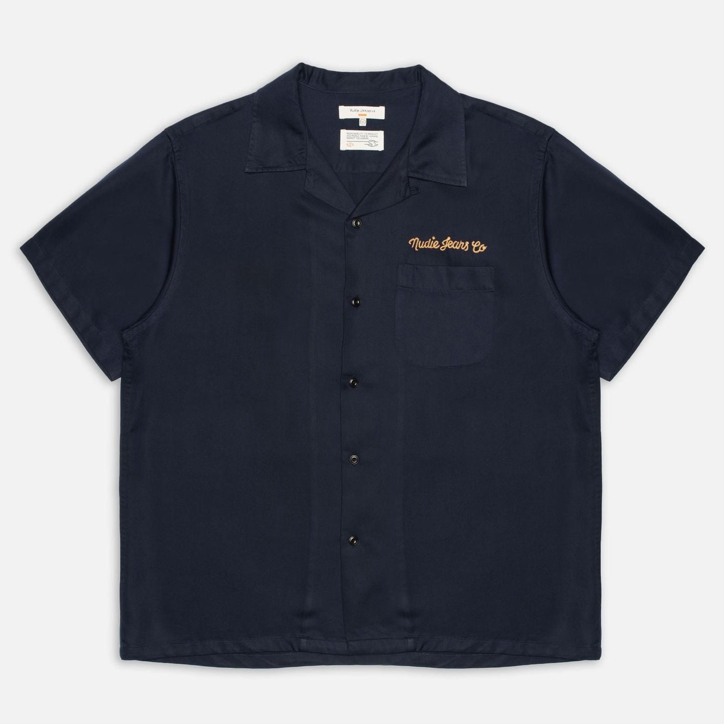 Arthur Bowling Shirt 8 Wonders - Navy