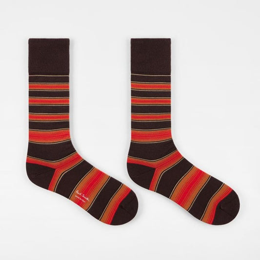 Mix Stripe Socks Three Pack - Multicolour
