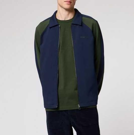 Oversized Logo Embroidery Cotton T-Shirt - Bottle Green