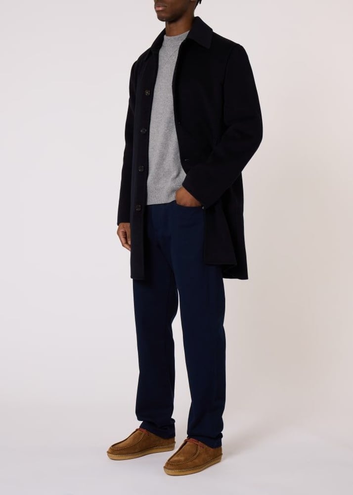 Paul Long Coat - Blue