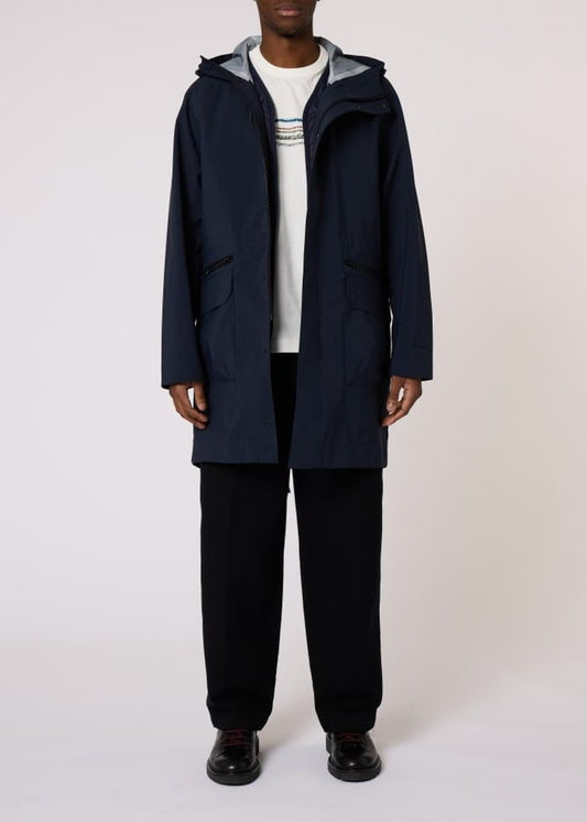 Waterproof Parka With Detachable Gilet - Navy