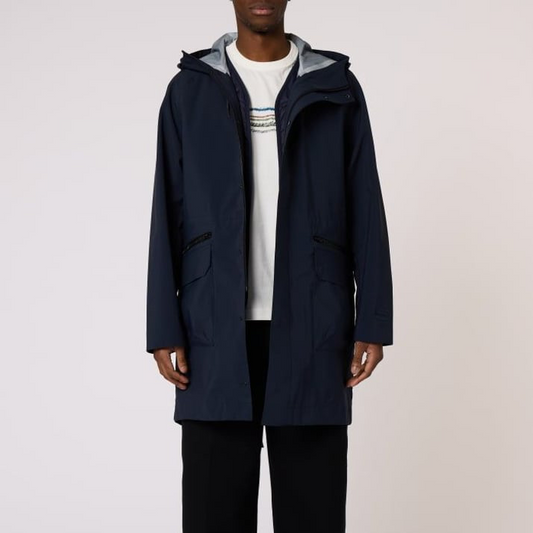 Waterproof Parka With Detachable Gilet - Navy