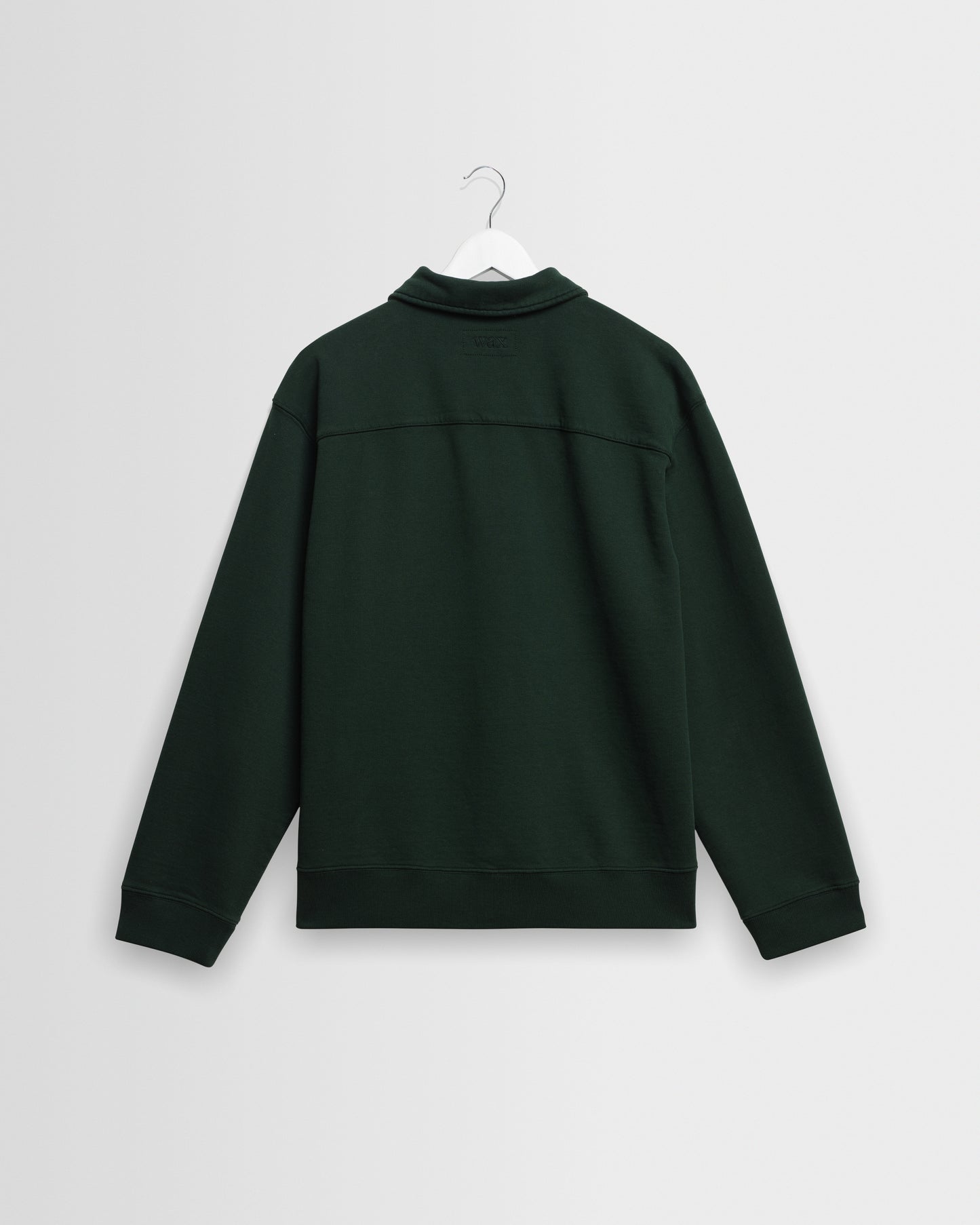 Reeve Quarter Zip Sweatshirt - Washed Green