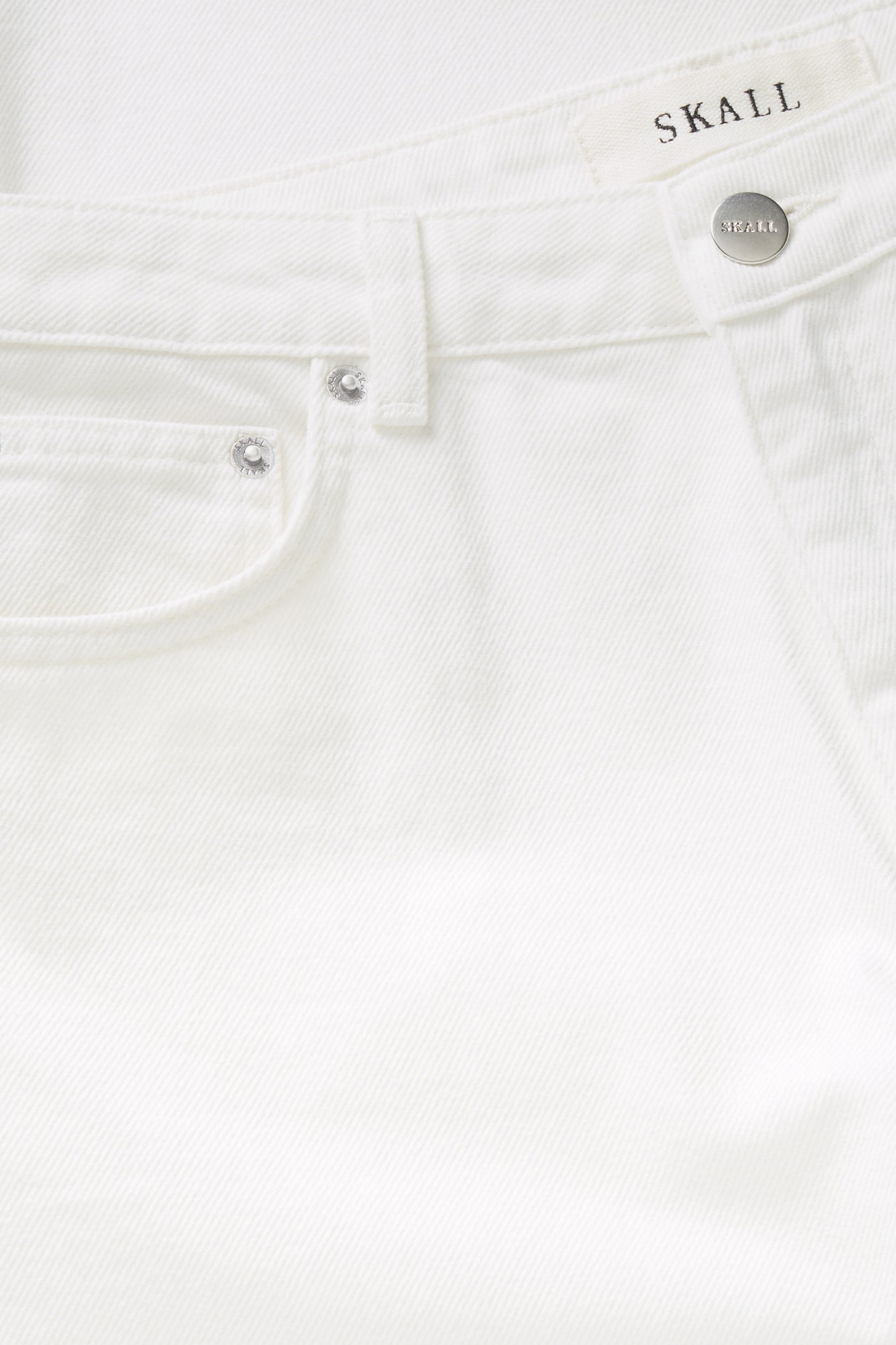 Allison Cropped Jeans - Optic White