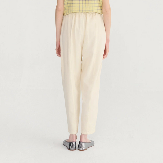 Ecru Cocoon Pants - Off White