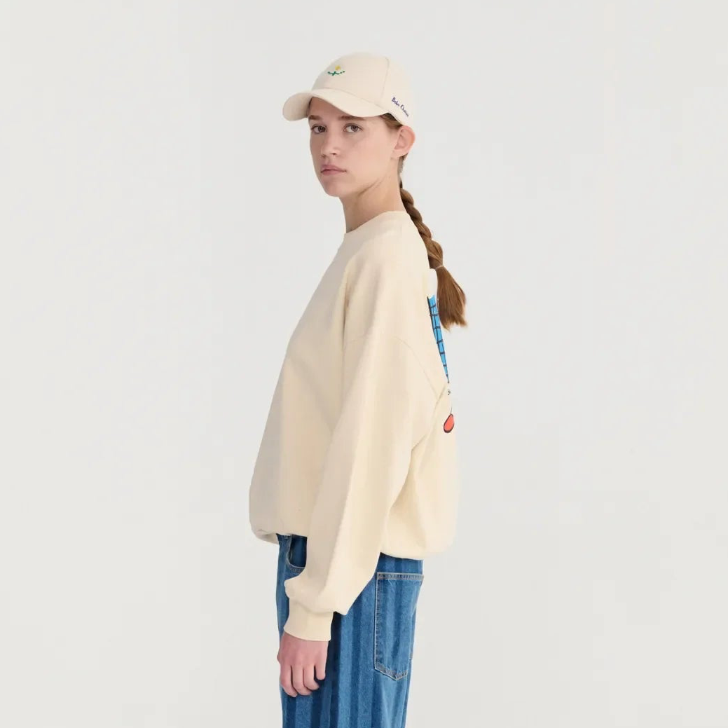 Dog Friendship Relaxed Sweatshirt - Off White