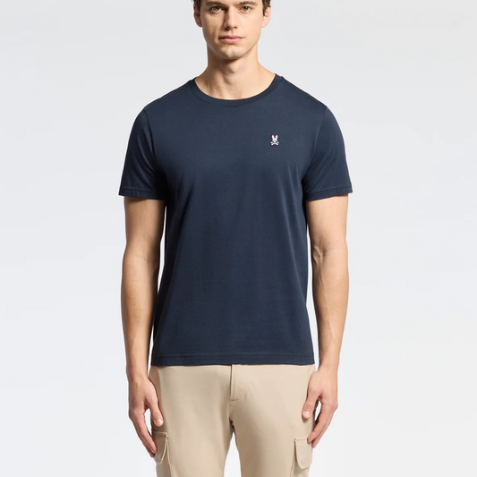 Classic Crew Neck Tee - Navy