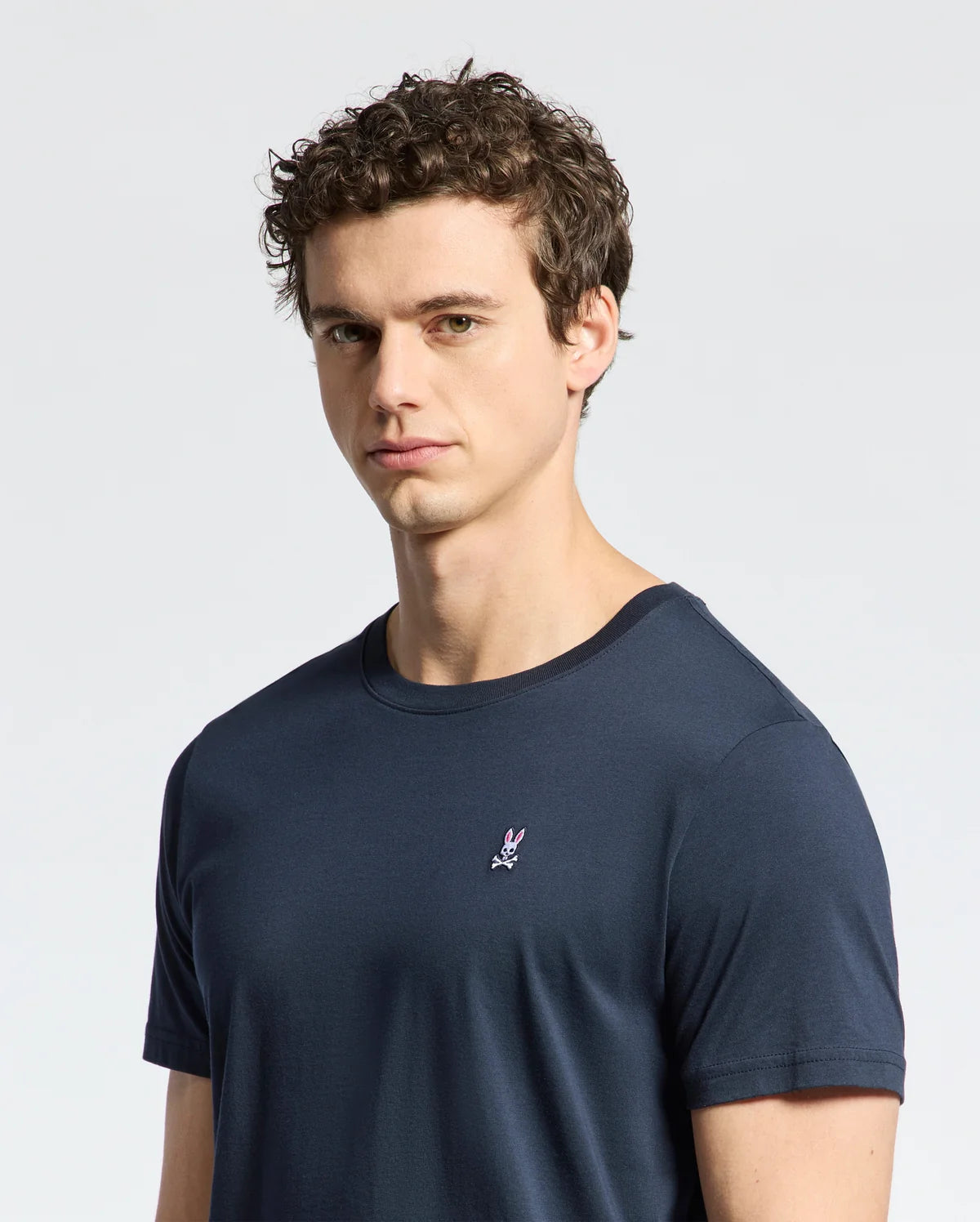 Classic Crew Neck Tee - Navy